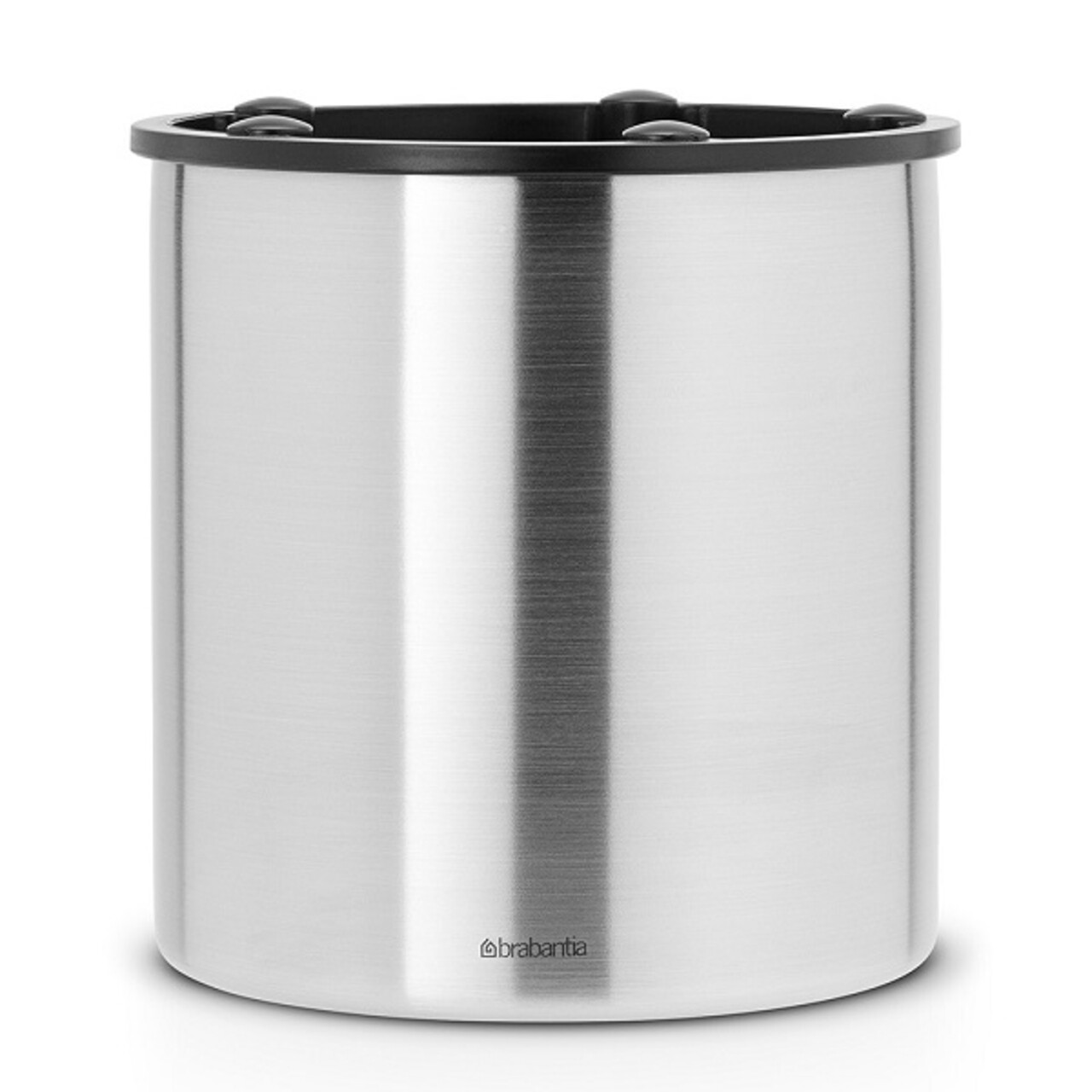Suport ustensile bucatarie, Brabantia, Profile Line, 15x15.5 cm, inox, argintiu - imagine 5